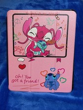 Disney 12.9” iPad Case Cover Tri Fold Front Lilo And Stitch W/Angel NEW IN PKG picture
