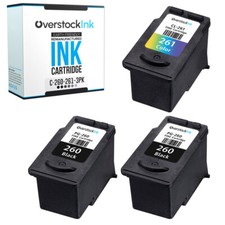 3PK Replacement OSI PG-260 CL-261 Ink Cartridge for Canon PIXMA TR7020 TS5320  picture