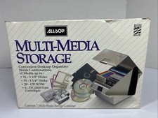 Vintage ALLSOP Multi-Media Disk Organizer 5.25