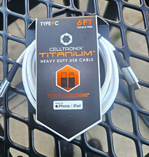 Celltronix Heavy Duty USB-C to Fast Cable 6 ft  for Apple iPhone iPad picture