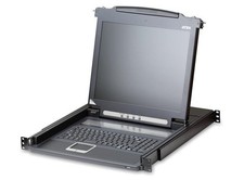 Aten W129413978 CL1000M-ATA-EG Slideaway console 17 LCD - English (UK) ~E~ picture