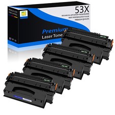 4x Q7553X 53X Laser Toner Cartridge for HP LaserJet P2015 P2015d P2015dn P2015x picture