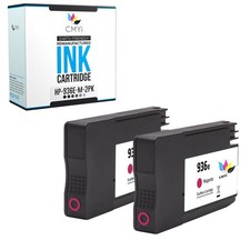2X CMYi Compatible 936e Magenta Ink Cartridges for HP OfficeJet Pro 9135e 9730e picture