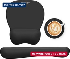 TECKNET Gel Ergonomic Mouse Pad & Keyboard Wrist Rest & Coaster picture