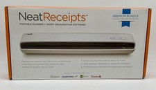 Neat Receipts Mobile Scanner & Digital Filing System~ New/Open Box picture