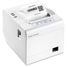 Volcora 500211 80mm Thermal Receipt Printer Auto Cutter USB/Ethernet White picture