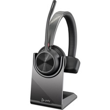 Poly Voyager 4310-M Wireless Headset BT700 Dongle & Charging Stand MS Teams picture