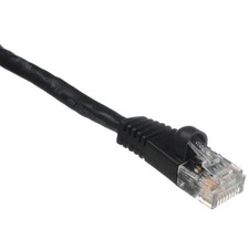Comprehensive 50' Cat5e 350Mhz Snagless Patch Cable, Black picture