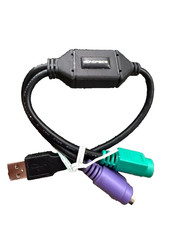 Monoprice USB to PS/2 Adapter Cable | Tested & Working | For Keyboard & Mouse picture