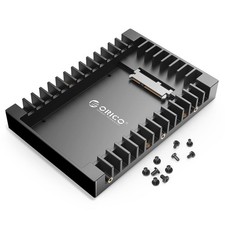 2.5 SSD SATA to 3.5 Hard Drive Adapter Internal Drive Bay Converter Mounting ... picture