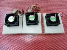 Lot of 3 - Top Motor DF1206BM-3 DC12V 0.20A  60x20x20mm 4300RPM Ball Bearing Fan picture