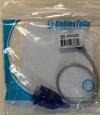 C2G 26886 USB TO DB9 SERIAL ADAPTER CABLE 1.5 FT picture