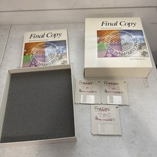 Final Copy for the Commodore Amiga  picture