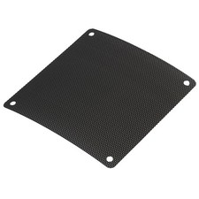 10Pcs 120Mm Pc Fan Dust Guard Cover Black PVC Durable Reusable Filter picture