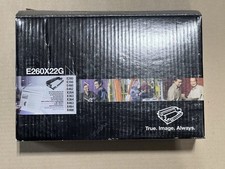 Lexmark E260X22G Black Drum Toner Cartridge, OEM-Open/Worn Box picture