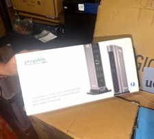 Plugable TBT3-UDZ Thunderbolt 3 USB-C Dock, DP HDMI RJ-45 USB 3.0 USB-C picture