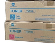 New Konica Minolta Toner Cyan TN314C Magenta TN314M picture