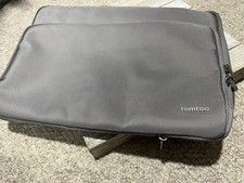 Tomtoc 16” Top Load Gray Padded Laptop Sleeve Pounch Computer picture