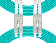 Fibergaga®LC to LC OM3 Fiber Patch Cable Multimode Duplex, 100m(328ft) | Mult... picture