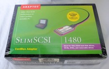 Adaptec APA-1480A CardBus Slim Ultra SCSI Card Vintage New In Box picture