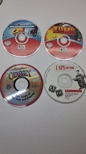 Vtg  Lot of 15 Kids PC Computer CD-ROM Video Games Assorted Titles Good W/Case picture