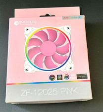ID-COOLING ZF-12025-PINK Case Fan 120mm 5V 3 PIN Addressable RGB Cooling Fan MB/ picture