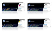 HP 414X High Yield 4-Pack Toner Set BK/C/M/Y for LaserJet M454 M479 Series picture