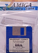 COMMODORE AMIGA -- DELUXEPAINT IV AGA ( ELECTRONIC ARTS ) picture