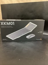 ProtoArc XKM01 Foldable Full-Size Wireless Keyboard & Mouse Combo Portable picture