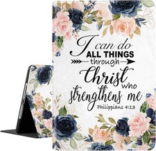 Floral Design Shockproof Case for iPad 9.7in 2018/2017, Multi-Angle Viewing picture