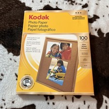 Kodak Photo Paper 8.5 x 11 100 Sheets 6.5 Mil Gloss & 40 5x7 10 Mil Ultra Sheets picture