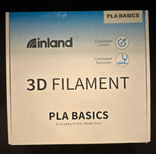 Inland pla filament 1.75 mm white 8in x 8in x 3in picture