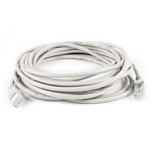 16ft RJ45 Cat5 Patch Cord Cable 500mhz Ethernet Internet Network LAN UTP Grey Us picture
