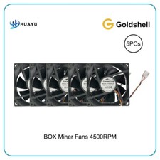 5Pcs 4500RPM Mining Cooling Fans for Goldshell Miner Mini Doge CK/HS/KD/LB BOX picture