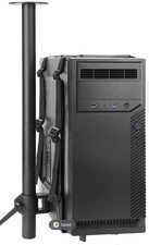 New Huanuo Adjustable Wall PC Mount & Under Desk Mount HNCPB1 CPU Holder Black picture