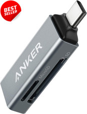 Anker USB C SD Card Reader Dual Slot SD MicroSD UHS-I Camera Adapter - US picture