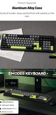 Mechlands Blade 101 Wireless Aluminum Mechanical Gaming Keyboard w/ Box Used picture