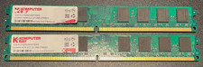 Genuine Komputer Bay DDR2 RAM - 2GB, 1GBx2, PC2-4200/4300, 533 MHz, Non ECC picture