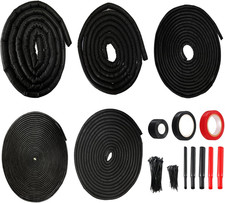 Split Wire Loom Kit for Cable Management, High Temperature Resistant Split Loom picture