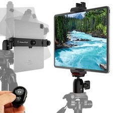 Ipad Tripod Mount Holder Fits Ipad Pro 12.9 Air Mini Tab And More | Includes Swi picture