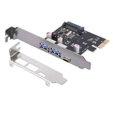 USB 3.1 Type C Pcie Expansion Card Pci-E To Type C And 2 Type A 3.0 USB Adapter picture