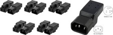 Paquete de 10 adaptadores de enchufe de extensión de alimentación de UPS de EE. picture