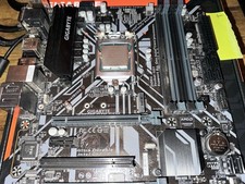 Gigabyte B360M D3H GSM Micro ATX  + intel i5-9600k  CPU picture