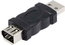 CERRXIAN Firewire IEEE 1394 6 Pin Female to USB Male Adapter Convertor for Print picture