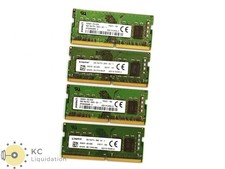 Kingston Lot (4x8GB) DDR4 PC4-2666V 1Rx8 Laptop SODIMM Memory RAM picture