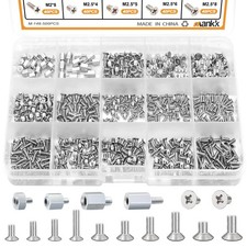 500PCS M.2 SSD Screw Kit M.2 SSD Mounting Screws Motherboard Standoffs M.2 M2.5 picture