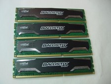 COMPUTER MEMORY - 8GB(4x2GB) CRUCIAL BALLISTIX SPORT XMP BLS2G3D1609DS1S00.8FER2 picture