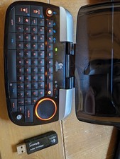 Logitech diNovo Mini Bluetooth Keyboard Y-RBG93 w/ USB Receiver & Charger Tested picture