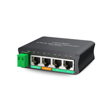 4 Ports Mini Solar PoE Switch Optimized for Big PTZ Camera and Wireless Bridges picture