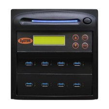 Systor 1:7 USB Duplicator/Sanitizer 18GB/Min Flash Drive Copier/Eraser 2YR WRNTY picture